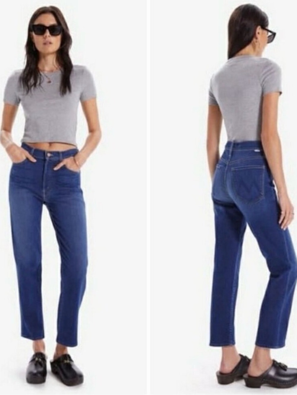 MOTHER Tomcat Snipped in the Bud Straight Leg Jeans 28